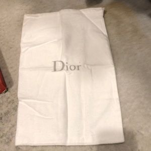 Dior shoe cover bag